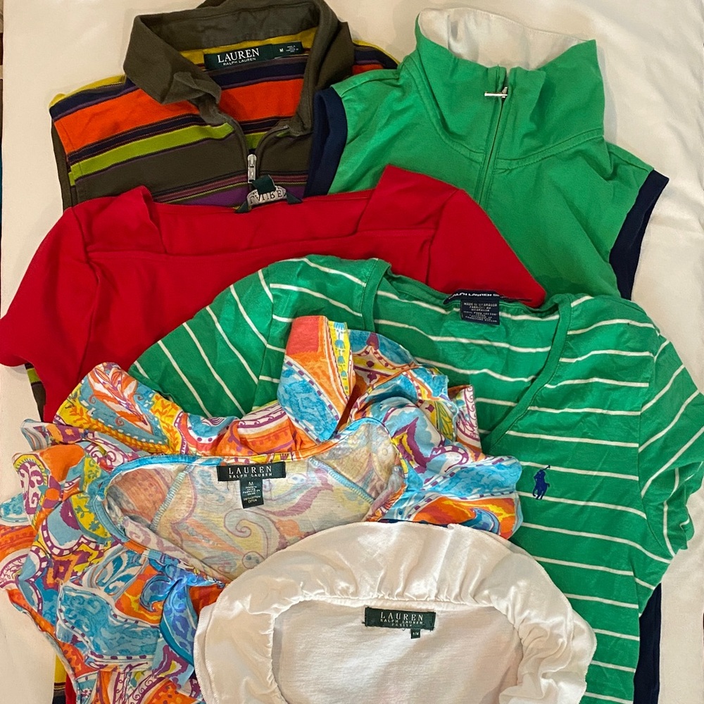 Lauren Ralph Lauren L–RL Active Ralph 
Lauren Sport shirts– all size M, you pick - Picture 2 of 16
